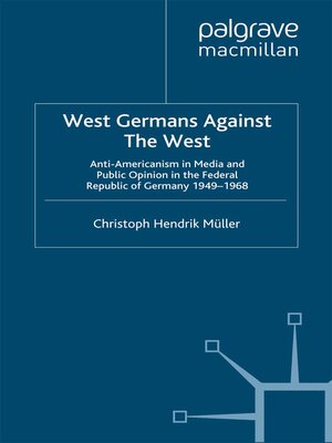 cover image of West Germans Against the West